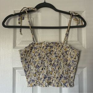 Wild Fable Floral Smocked Tank